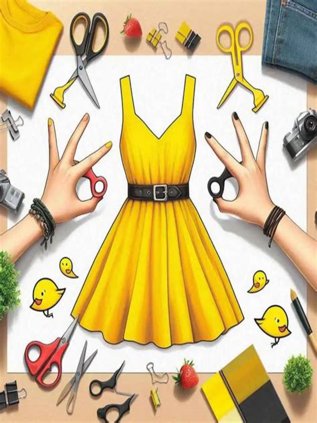 Girl In The Yellow Dress Video: The Fascinating World Of Rock Paper Scissors